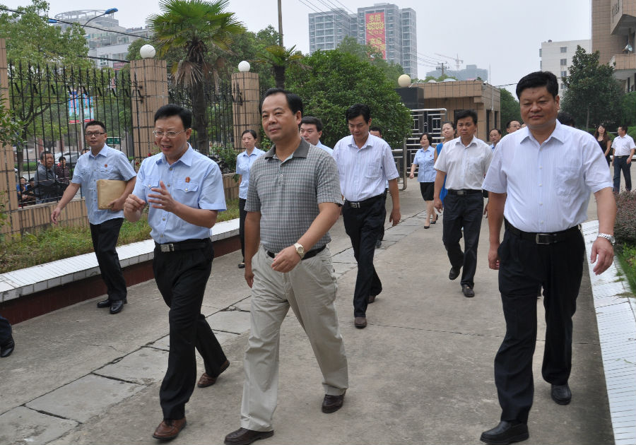 枣阳市委书记陈东灵来我院调研